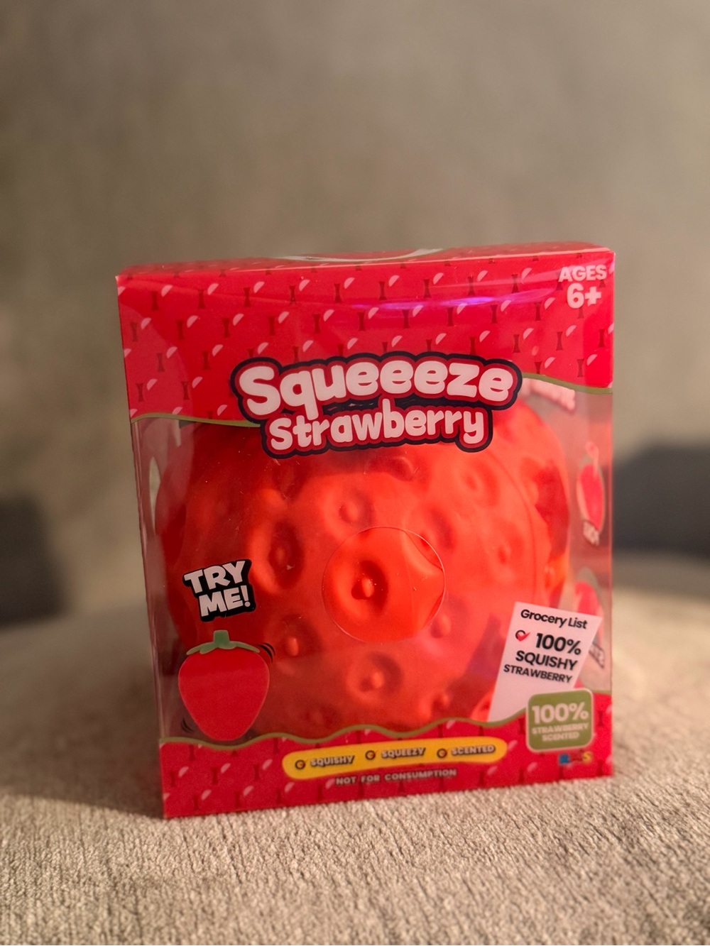 New Jumbo Strawberry Squishy